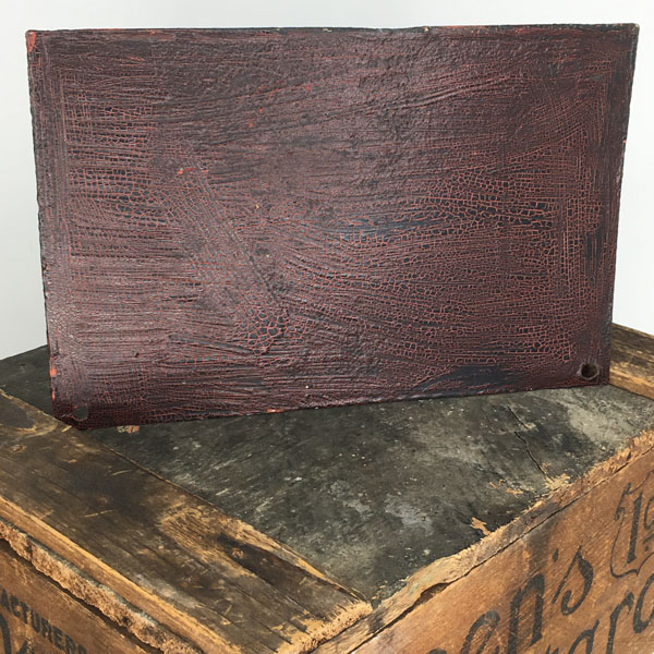 Milkmaster_sign_12 1930's enamel sign from a Milkmaster milking machine