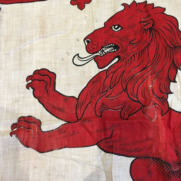 World War One era rampant lion flag