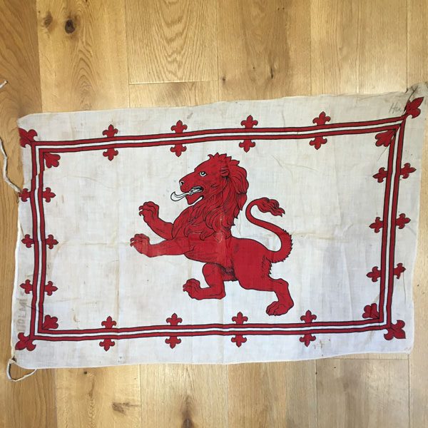 World War One era rampant lion flag